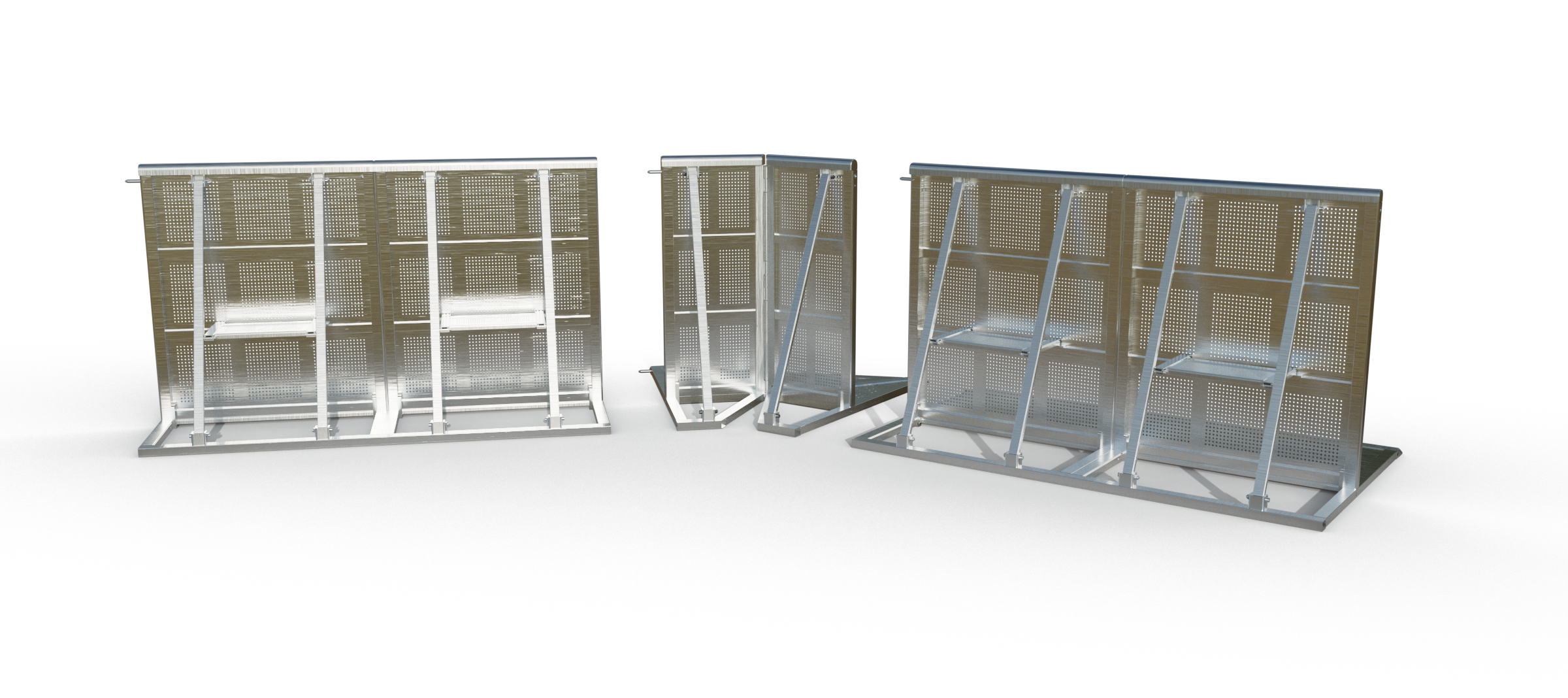 DB Vario Corner infill 45º Positive (Green) back